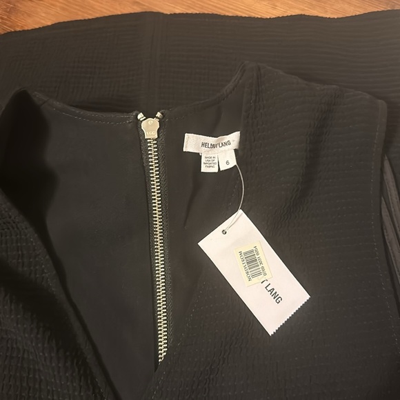 HELMUT LANG Raze Drape Midi Dress - Picture 5 of 9